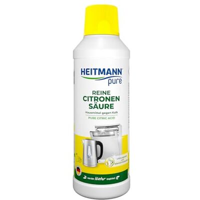 Pure Acide citrique pur Détartrant liquide bio pour cuisine et salle de bain Efficace contre les dépôts de calcaire Ingrédients 100% naturels Propre alimentaire 500 ml Pure Acide citrique pur Détartrant liquide bio pour cuisine et salle de bain Efficace contre les dépôts de calcaire Ingrédients 100% naturels Propre alimentaire 500 ml
