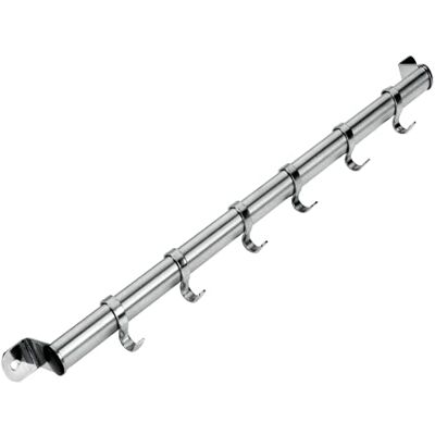 Metaltex 259499 Barre pour 6 Crochet Acier Inoxydable Argent 38 cm Metaltex 259499 Barre pour 6 Crochet Acier Inoxydable Argent 38 cm