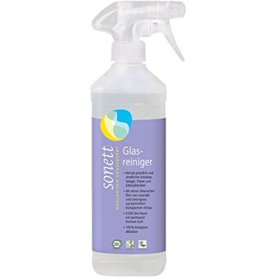 Sonett Nettoyant pour vitres: Avec des huiles essentielles pures de lavande et de citronnelle, 500 ml Sonett Nettoyant pour vitres: Avec des huiles essentielles pures de lavande et de citronnelle, 500 ml