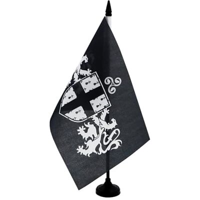 AZ FLAG Drapeau de Table Blason de la Bretagne 21x14 cm Socle Plastique Usage intérieur Drapeau de bureau breton finition cousue et bords renforcés avec mât en plastique et socle en plastique AZ FLAG Drapeau de Table Blason de la Bretagne 21x14 cm Socle Plastique Usage intérieur Drapeau de bureau breton finition cousue et bords renforcés avec mât en plastique et socle en plastique