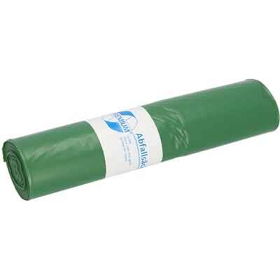 DEISS PREMIUM 12022 Sacs Poubelle - Type 60, 25 Rouleaux, Vert DEISS PREMIUM 12022 Sacs Poubelle - Type 60, 25 Rouleaux, Vert