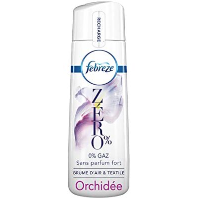 Febreze ZERO% Orchidée Brume d'Air & Textile, Élimine les mauvaise odeurs, 3x300 ml Febreze ZERO% Orchidée Brume d'Air & Textile, Élimine les mauvaise odeurs, 3x300 ml