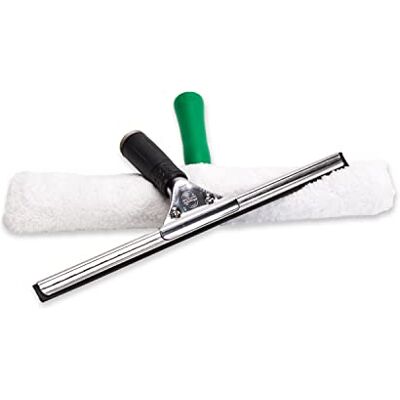 Unger Pro Nettoyeur de vitres 2 en 1 Kit de démarrage : raclette et raclette de fenêtre de 35 cm Kit professionnel pré-monté pour le nettoyage des fenêtres et des vitres sans traces dans la maison Unger Pro Nettoyeur de vitres 2 en 1 Kit de démarrage : raclette et raclette de fenêtre de 35 cm Kit professionnel pré-monté pour le nettoyage des fenêtres et des vitres sans traces dans la maison