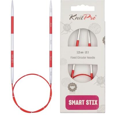 KnitPro SmartStix Aiguilles en Aluminium Rouges 40cm - Aiguille à Tricoter KnitPro SmartStix Aiguilles en Aluminium Rouges 40cm - Aiguille à Tricoter