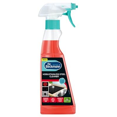 Dr. Beckmann Nettoyant pour plaques de cuisson et acier inoxydable Nettoyage rapide ultra brillant 250 ml Dr. Beckmann Nettoyant pour plaques de cuisson et acier inoxydable Nettoyage rapide ultra brillant 250 ml