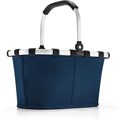 reisenthel Carrybag XS – Sturdy Shopping Basket XS Format with Practical Inner Pocket – Elegant and Water-Repellent Design, Bleu Foncé, Taille unique, BAG reisenthel Carrybag XS – Sturdy Shopping Basket XS Format with Practical Inner Pocket – Elegant and Water-Repellent Design, Bleu Foncé, Taille unique, BAG