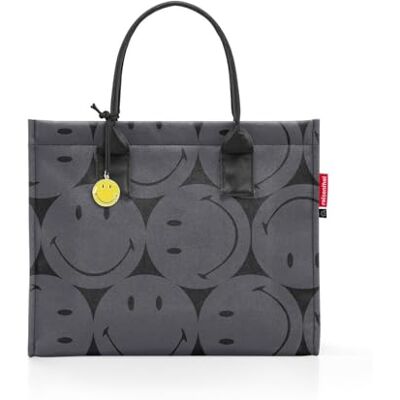 reisenthel Daily Shopper Sac pour femme 14 l Poche intérieure avec fermeture éclair, poche pour bouteille d'eau, plaque de base pliable reisenthel Daily Shopper Sac pour femme 14 l Poche intérieure avec fermeture éclair, poche pour bouteille d'eau, plaque de base pliable