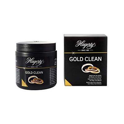 Hagerty Gold Clean Bain nettoyant or 170 ml I Bain pour le nettoyage des bijoux d'or jaune, blanc, rose et rouge I Nettoyant pour bijoux d'or pour une nouvelle brillance I Avec panier Hagerty Gold Clean Bain nettoyant or 170 ml I Bain pour le nettoyage des bijoux d'or jaune, blanc, rose et rouge I Nettoyant pour bijoux d'or pour une nouvelle brillance I Avec panier