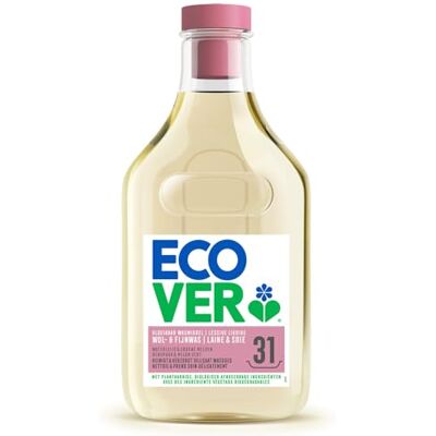 Ecover Vloeibaar Wasmiddel Wol & Fijn Was Waterlelie & Groene Meloen 31 Wasbeurten 1,43 liter Ecover Vloeibaar Wasmiddel Wol & Fijn Was Waterlelie & Groene Meloen 31 Wasbeurten 1,43 liter