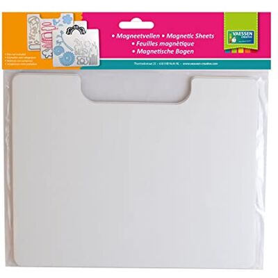 Creative 3 Feuilles Magnétiques Blanches, 18x23 cm, Organiser et Stocker Matrices de Découpe de Métal, Ornements et Autres Fournitures de Loisirs Créatifs, Utilizer avec la Boîte de Rangement Creative 3 Feuilles Magnétiques Blanches, 18x23 cm, Organiser et Stocker Matrices de Découpe de Métal, Ornements et Autres Fournitures de Loisirs Créatifs, Utilizer avec la Boîte de Rangement