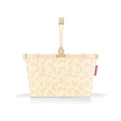 reisenthel carrybag XS Petit panier de courses avec cadre en aluminium 5 l, Leo Vanilla, Taille moyenne, Décontracté reisenthel carrybag XS Petit panier de courses avec cadre en aluminium 5 l, Leo Vanilla, Taille moyenne, Décontracté