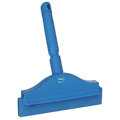 Vikan Raclette 77113, ultra hygiénique, lame Dbl, main, 25,4 cm, bleu Vikan Raclette 77113, ultra hygiénique, lame Dbl, main, 25,4 cm, bleu