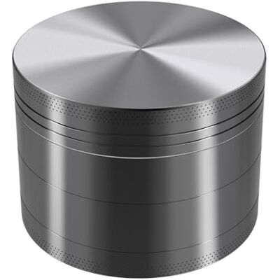 KitchenBoss Mini Grinder 49mm Grinder Metal Pollen, Moulin à Épices avec Outils de Nettoyage pour Moudre les epices à la Vanille(Nickel-Noir) KitchenBoss Mini Grinder 49mm Grinder Metal Pollen, Moulin à Épices avec Outils de Nettoyage pour Moudre les epices à la Vanille(Nickel-Noir)