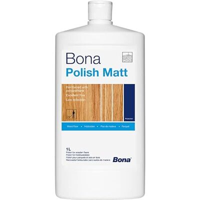 Bona Polish mat 1 litre de produit d'entretien pour parquet Bona Polish mat 1 litre de produit d'entretien pour parquet