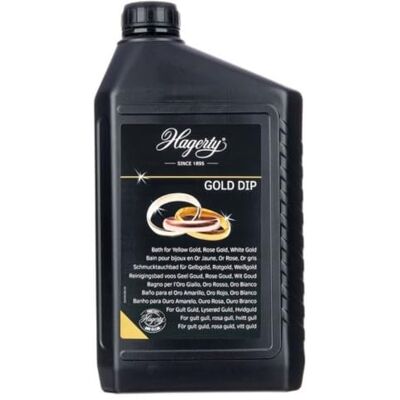 Hagerty Gold Dip salle de bain nettoyant or 2 L I Liquide de nettoyage de bijoux en or jaune, blanc, rose et rouge I Nettoyant pour bijoux en or pour une nouvelle brillance et éclat Hagerty Gold Dip salle de bain nettoyant or 2 L I Liquide de nettoyage de bijoux en or jaune, blanc, rose et rouge I Nettoyant pour bijoux en or pour une nouvelle brillance et éclat
