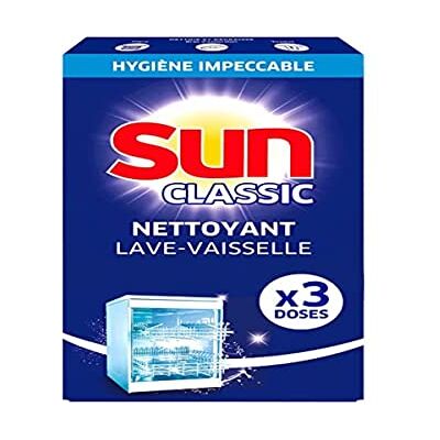 Sun Nettoyant Lave-Vaisselle Classique 3 Doses Contre le Calcaire et les Dépôts de Graisse Sun Nettoyant Lave-Vaisselle Classique 3 Doses Contre le Calcaire et les Dépôts de Graisse