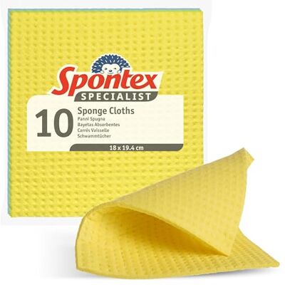 Éponges Spécialistes Spontex Lot de 10 - Outil de nettoyage Éponges Spécialistes Spontex Lot de 10 - Outil de nettoyage