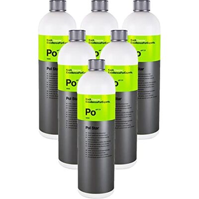 Koch Chemie Po Pol Star Lot de 6 nettoyants pour textile et cuir 1 l Koch Chemie Po Pol Star Lot de 6 nettoyants pour textile et cuir 1 l