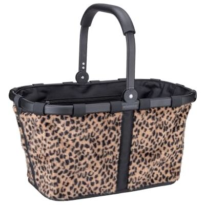 reisenthel carrybag Panier de courses stable 22 l Lion Faux Fur Poche intérieure avec fermeture éclair, poignée pliante gainée, pieds, charge jusqu'à 20 kg reisenthel carrybag Panier de courses stable 22 l Lion Faux Fur Poche intérieure avec fermeture éclair, poignée pliante gainée, pieds, charge jusqu'à 20 kg