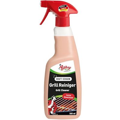 Poliboy nettoyant pour Grille de Barbecue, Spray, 500 ML Noir Poliboy nettoyant pour Grille de Barbecue, Spray, 500 ML Noir