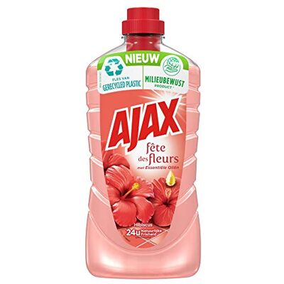 AJAX Allzweckreiniger Fete de Fleur Hibiscus 4er Pack (4 x 1Liter) AJAX Allzweckreiniger Fete de Fleur Hibiscus 4er Pack (4 x 1Liter)