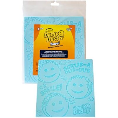 Scrub Daddy Serviette de nettoyage humide, plumeau multifonction pour le Plumeau multifonction pour le nettoyage, outil de nettoyage pour stores en bois et vénitiens, éponge humide pour plinthe Scrub Daddy Serviette de nettoyage humide, plumeau multifonction pour le Plumeau multifonction pour le nettoyage, outil de nettoyage pour stores en bois et vénitiens, éponge humide pour plinthe