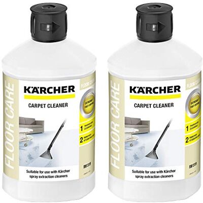 Kärcher 2 nettoyants pour tapis RM 519 de 1000 ml Kärcher 2 nettoyants pour tapis RM 519 de 1000 ml