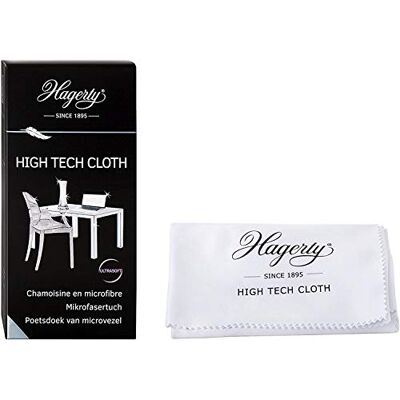 Hagerty High Tech Cloth Chiffon microfibre I 40 x 36 cm I Extra fin I Nettoie et entretien les écrans, le verre, le cristal ou le polycarbonate I Sans rayures ni peluches I Sans produits chimiques Hagerty High Tech Cloth Chiffon microfibre I 40 x 36 cm I Extra fin I Nettoie et entretien les écrans, le verre, le cristal ou le polycarbonate I Sans rayures ni peluches I Sans produits chimiques