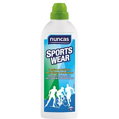 Nuncas - Lessive spéciale pour tissus de sport - 1L Nuncas - Lessive spéciale pour tissus de sport - 1L