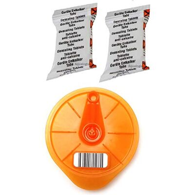 Pure Aqualogis Service T-Disc + 2 tablettes de détartrage compatibles avec Tassimo Bosch 576837,624088, 17001491, Caddy, Charmy, My Way, Joy, Happy Pure Aqualogis Service T-Disc + 2 tablettes de détartrage compatibles avec Tassimo Bosch 576837,624088, 17001491, Caddy, Charmy, My Way, Joy, Happy