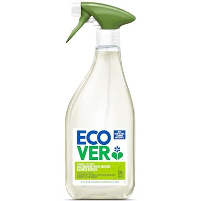 Ecover Nettoyant universel en spray, nettoyant efficace pour toutes les surfaces, parfum citronnelle et orange, élimine la saleté et la crasse, 500 ml Ecover Nettoyant universel en spray, nettoyant efficace pour toutes les surfaces, parfum citronnelle et orange, élimine la saleté et la crasse, 500 ml