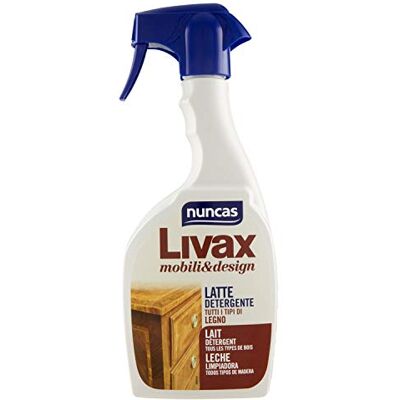 nuncas Livax Mobili&Design Lait Nettoyant Bois 500 ml nuncas Livax Mobili&Design Lait Nettoyant Bois 500 ml