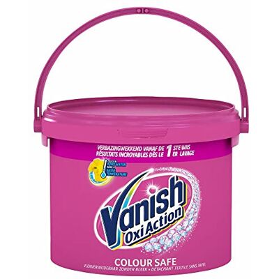 Vanish Oxi Action Couleur Safe Poudre Base Détachant pour cire blanche et colorée 2,4 kg Vanish Oxi Action Couleur Safe Poudre Base Détachant pour cire blanche et colorée 2,4 kg