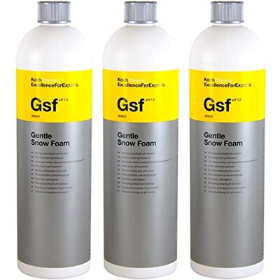 Koch Chemie 3X Gsf Gentle Snow Foam Reinigungsschaum pH-neutral 1 L Liter Koch Chemie 3X Gsf Gentle Snow Foam Reinigungsschaum pH-neutral 1 L Liter