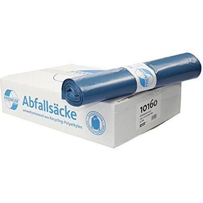 Deiss Premium 10160 Sacs Poubelle Bleu 700 x 1100 mm (lot de 10) Deiss Premium 10160 Sacs Poubelle Bleu 700 x 1100 mm (lot de 10)