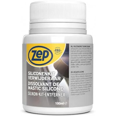 Zep Dissolvant de Mastic Silicone 100 ml – Gel Élimine le Mastic Silicone et Acrylique Durci – Pinceau Pratique dans le Bouchon – Pour Salle de Bain, Cuisine et Châssis Zep Dissolvant de Mastic Silicone 100 ml – Gel Élimine le Mastic Silicone et Acrylique Durci – Pinceau Pratique dans le Bouchon – Pour Salle de Bain, Cuisine et Châssis