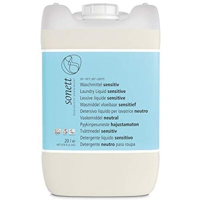 Sonett Lessive Sensitive 20 litres Sonett Lessive Sensitive 20 litres