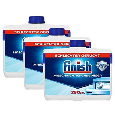 Finish Nettoyant en profondeur pour machine Regular – Nettoyant liquide contre le calcaire et la graisse pour un lave-vaisselle propre – Lot de 3 (3 x 250 ml) Finish Nettoyant en profondeur pour machine Regular – Nettoyant liquide contre le calcaire et la graisse pour un lave-vaisselle propre – Lot de 3 (3 x 250 ml)