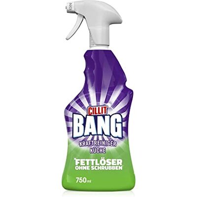 Cillit Bang Nettoyant puissant dégraissant universel 100 % puissant contre la graisse 1 x 750 ml Cillit Bang Nettoyant puissant dégraissant universel 100 % puissant contre la graisse 1 x 750 ml