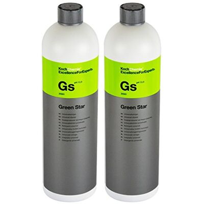 Koch Chemie GS Green Star Lot de 2 nettoyants universels 1 l Koch Chemie GS Green Star Lot de 2 nettoyants universels 1 l
