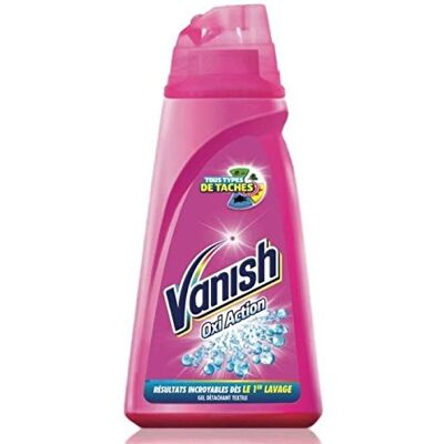 Vanish Détachant Oxi Action rose liquide 1 000 mL Vanish Détachant Oxi Action rose liquide 1 000 mL