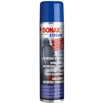 SONAX XTREME Nettoyant pour tissus+alcantara (400 ml) nettoie en profondeur et en douceur tous les textiles de l’habitacle, même en Alcantara Réf: 02063000-810 SONAX XTREME Nettoyant pour tissus+alcantara (400 ml) nettoie en profondeur et en douceur tous les textiles de l’habitacle, même en Alcantara Réf: 02063000-810