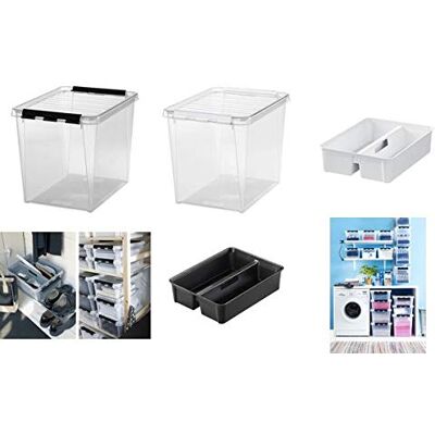 SmartStore Boîte de rangement CLASSIC 16 - 25L Lot de 2 SmartStore Boîte de rangement CLASSIC 16 - 25L Lot de 2