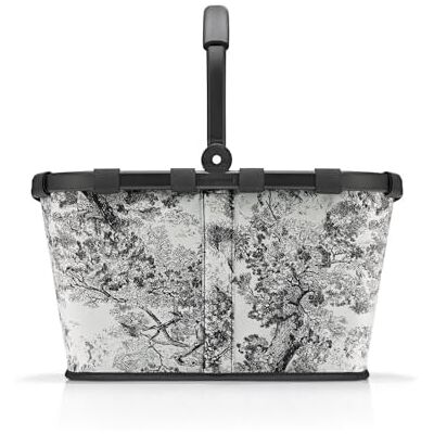 reisenthel Carrybag – Panier à provisions stable avec beaucoup d'espace de rangement et poche intérieure pratique – Design élégant et imperméable, Gris jacquard, 28 x 48 x 29 cm, Classique et élégant reisenthel Carrybag – Panier à provisions stable avec beaucoup d'espace de rangement et poche intérieure pratique – Design élégant et imperméable, Gris jacquard, 28 x 48 x 29 cm, Classique et élégant