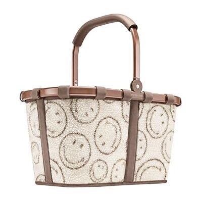 reisenthel carrybag – Panier de courses stable avec beaucoup d'espace de rangement et poche intérieure pratique – Design élégant et imperméable, Smiley Teddy Chocolat, 48 x 29 x 28 cm, Classique reisenthel carrybag – Panier de courses stable avec beaucoup d'espace de rangement et poche intérieure pratique – Design élégant et imperméable, Smiley Teddy Chocolat, 48 x 29 x 28 cm, Classique