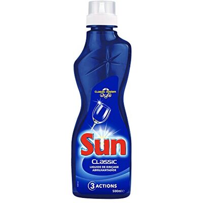 Sun Liquide de Rinçage Lave-Vaisselle Classic Triple Action 500ml Sun Liquide de Rinçage Lave-Vaisselle Classic Triple Action 500ml