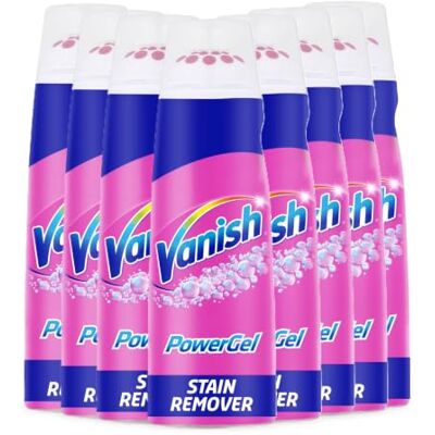 Vanish Détachant Avant Lavage, Power Gel 200ml, Lot de 8 Vanish Détachant Avant Lavage, Power Gel 200ml, Lot de 8
