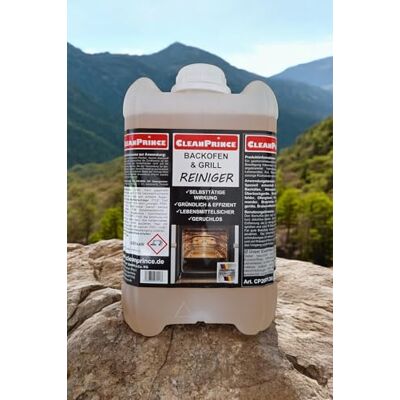 CleanPrince Nettoyant concentré de 5 litres pour four et gril, huile, nettoyant pour four, cuisinière CleanPrince Nettoyant concentré de 5 litres pour four et gril, huile, nettoyant pour four, cuisinière