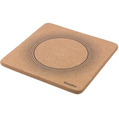 Metaltex Dessous de verre en liège 20 x 20 cm Décor – Protection élégante pour table et comptoir Metaltex Dessous de verre en liège 20 x 20 cm Décor – Protection élégante pour table et comptoir
