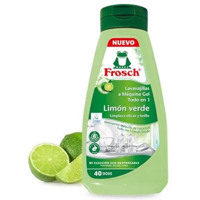 FROSCH Gel lave vaisselle 650 ml 40 D citron 650 ml FROSCH Gel lave vaisselle 650 ml 40 D citron 650 ml